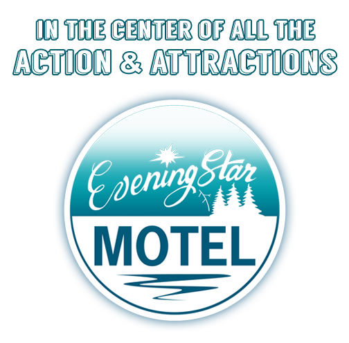 Evening Star Motel in the center of it all