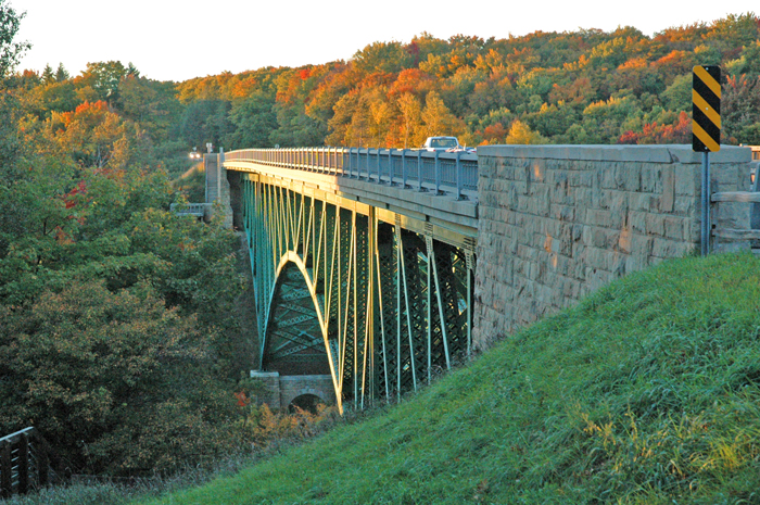 Cut River overlook