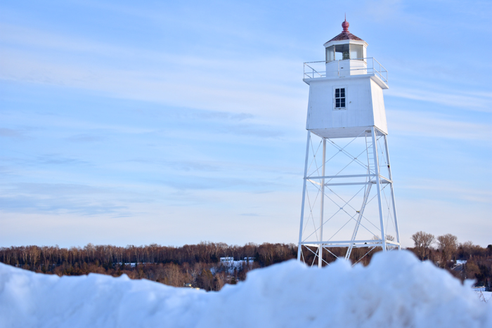 Light Station in Grand Marais Harbor