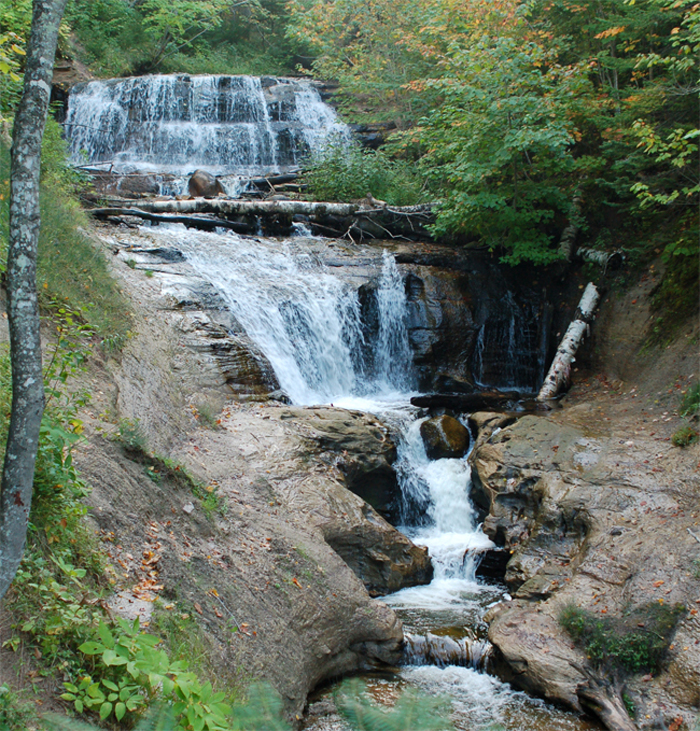 view of the Sable Falls