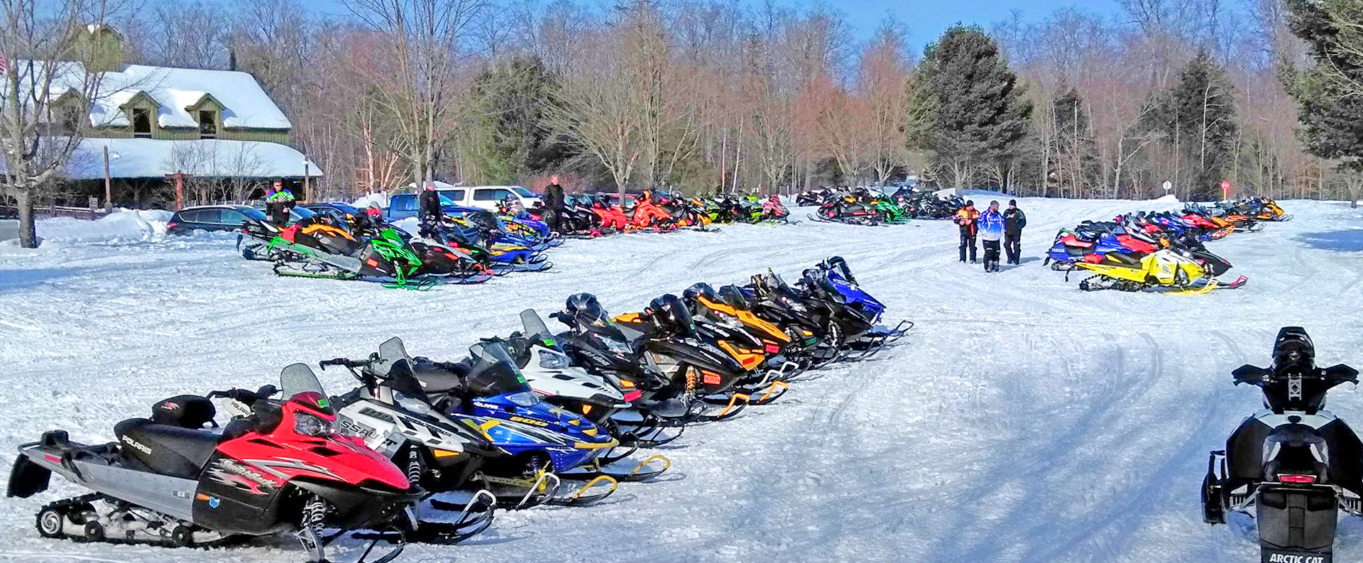 Snowmobiling