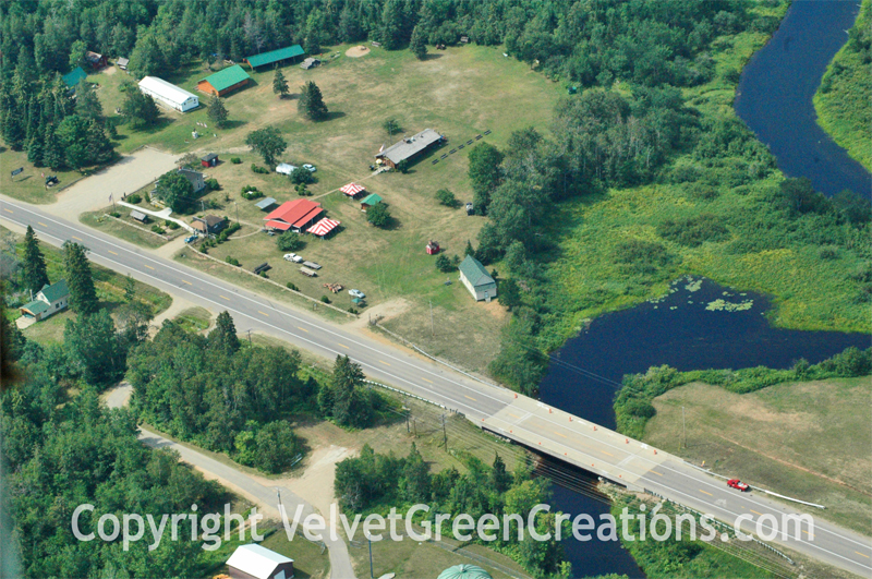 Logging Museum Aerial